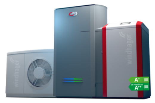 impianto pellet ibrido biowin2 hybrid